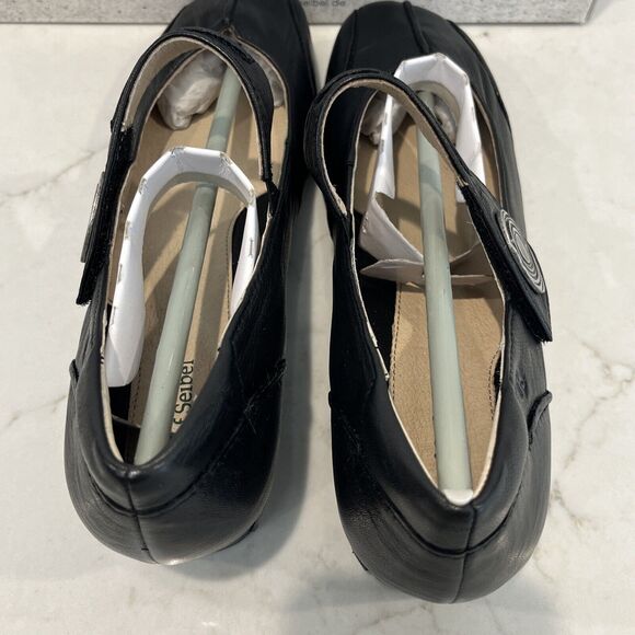 Josef Seibel New Cara Black Leather Mary Jane Shoes 41 US 10-10.5 Pumps Heels - Picture 6 of 15